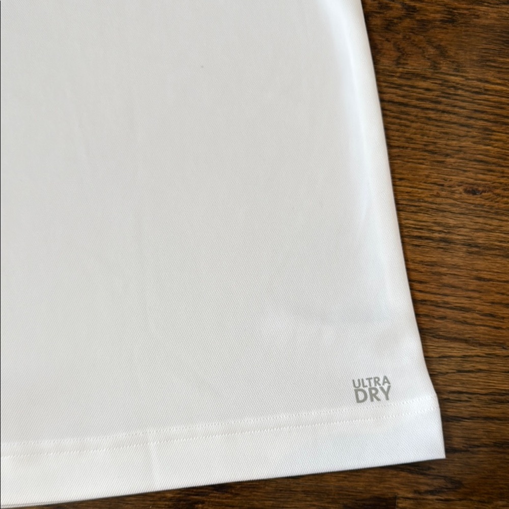 Lacoste Blue and White Polo Shirt with Color-Block Design - Picture 5 of 5